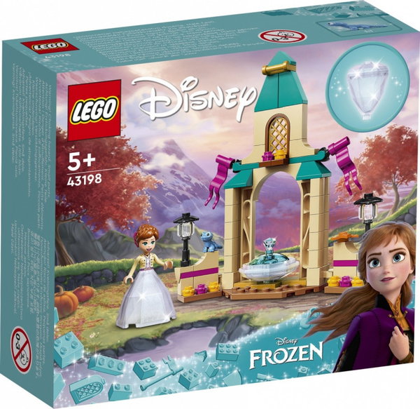 Klocki LEGO Disney Princess 43198: Dziedziniec zamku Anny (74 el.)