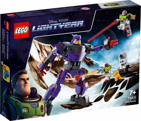 Klocki LEGO Disney 76831: Buzz Astral – Starcie z Zurgiem (261 el.)