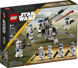 LEGO Star Wars 75345: Zestaw bitewny – żołnierze-klony z 501. legionu (119 el.)