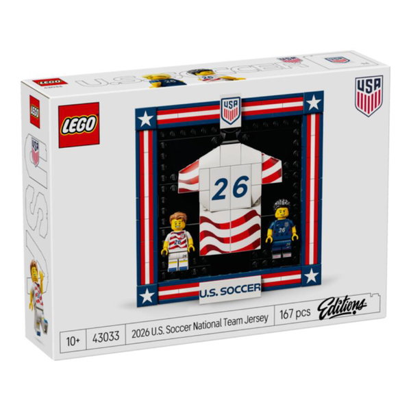 Klocki LEGO Editions 43033: Koszulka piłkarska reprezentacji USA 2026 (167 el.)