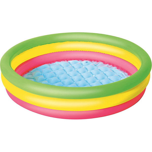 Basen dmuchany 102 x 25 cm trzy kolory – Bestway