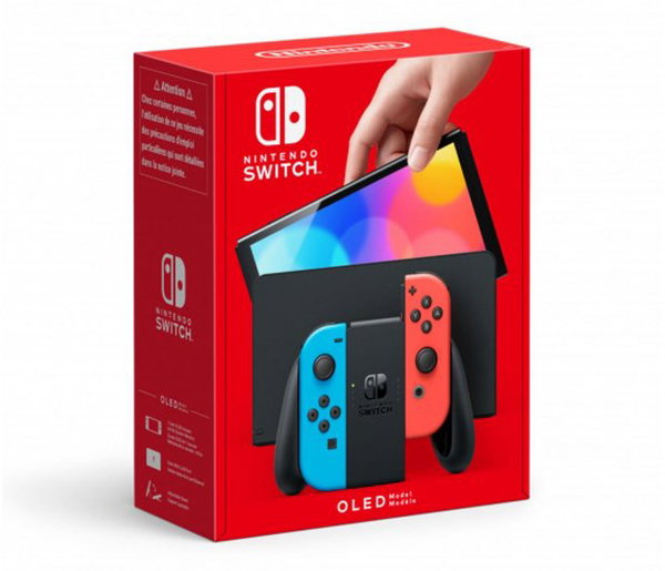 Konsola Nintendo Switch OLED Neon Czerwony/Niebieski – Nintendo