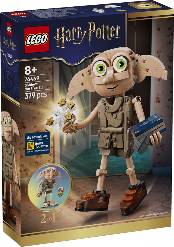 Klocki LEGO Harry Potter 76469: Wolny skrzat Zgredek (379 el.)