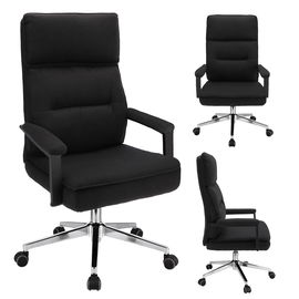 Fotel biurowy SEGO tkanina czarny