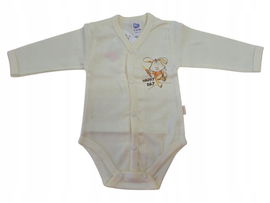 Aga Body niemowlęce bawełniane żółte królik rozmiar 62