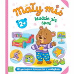 Aksjomat: Mały Miś Kładzie Się Spać Aktywizująca Książeczka Z Naklejkam
