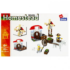 Alleblox Zestaw klocków Farma 183 el