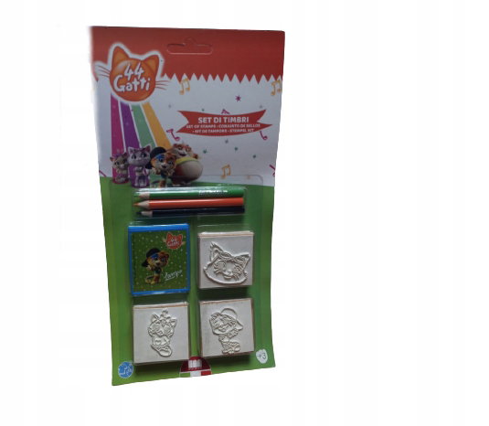 44 Koty set of stamps - stempelki