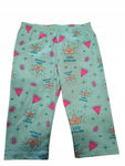 Atut: Legginsy 3/4 błękitne ze wzorkami r, 98