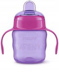 Avent: Kubek z Ustnikiem i Uchwytami 200ml 6m+ Fioletowy