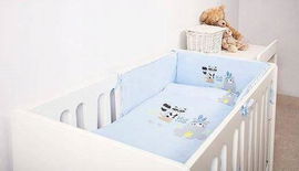 Amy: Pościel niemowlęca z ochraniaczem 3- elementy