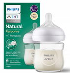 AVENT Butelka Natural Responsywna Szklana 120ml