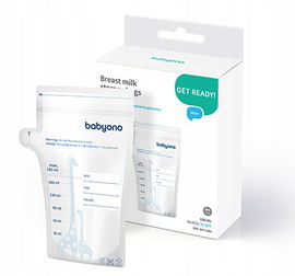 BabyOno Saszetki na Pokarm 180ml 30szt