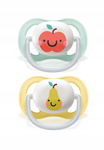 Avent Smoczek Silikonowy Ortodontyczny Ultra Air 0-6m