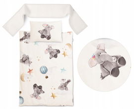 BabyMatex Komplet Pościeli Happy-03 135x100cm