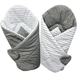 Ankras Rożek Gwiazdozbiór Szary Biały 80x80cm