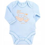 Bembi: Body niemowlęce niebieskie r74