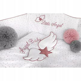 Belisima Baby: pościel 3 el.skrzydełka