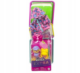 Barbie Extra - Zwierzątko, Ubranko i Akcesoria