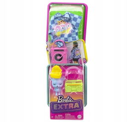 Barbie Extra - Zwierzątko, Ubranko i Akcesoria