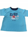 Bembi: Koszulka kr. ręk Surf niebieska r. 92