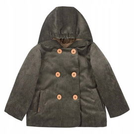 Bembi: Kurtka dziewczęca sztruksowa jesienna khaki rozmiar 92