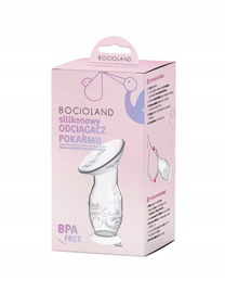 BOCIOLAND Silikonowy odciągacz pokarmu - kolektor, magiczna buteleczka na