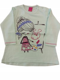 Bluzeczka tunika długi rękaw Atut malarka 86