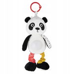 Canpol Babies: Pluszowa panda z zawieszką, pozytywką i lampką BabiesBoo