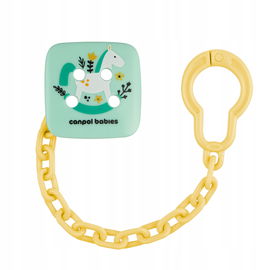 Canpol Babies: Łańcuszek do smoczka uspokajającego zielony