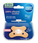 Canpol Smoczek 100% Silikonowy Symetryczny 0-6m