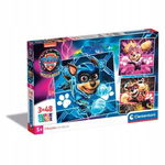 Clementoni :Puzzle 2x60 Super Kolor Psi Patrol
