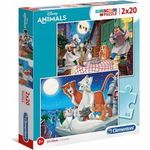 CLEMENTONI: PUZZLE 2x20EL DISNEY ANIMALS