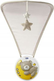 CHICCO panel do łóżeczka Next2Moon neutral