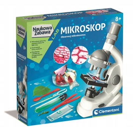Clementoni: Naukowa zabawa. Doświadczenia z mikroskopem