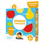 CzuCzu: Książka-harmonijka edukacyjna owoce i warzywa