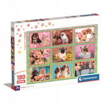 Clementoni: Puzzle 180 Super Puppies Collage