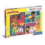 Clementoni: Puzzle 3x48 el. Super Kolor Disney Firebuds
