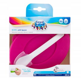 Canpol Miseczka z Pokrywką i Łyżeczką