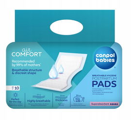 Canpol Wysokochłonne Podkłady Poporodowe 10 sztuk