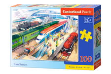 Castorland Puzzle Dworzec kolejowy 100 el