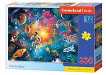 Castorland Puzzle Spacer w Kosmosie 200el