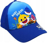 Czapka z daszkiem Baby Shark niebieska 54