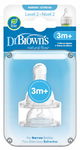 Dr Brown's Smoczek do Wąskiej Butelki 3m+ 2szt