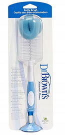Dr Brown's Szczotka do Czyszczenia Butelek z Gąbką - Niebieska