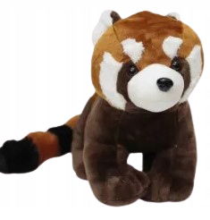 Deef Panda Pluszowa Czerwona 25 cm