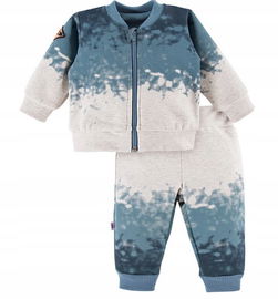 Dres Eevi 80 Jump szary/niebieski bluza spodnie