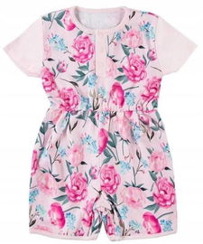 Eevi: Rampers Peony Dziewczęce Druk Kwiaty r. 98