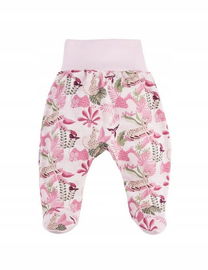 Eevi półśpioch niemowlęcy bawełniany Nature różowy 68