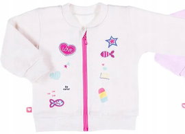 Ewa Klucze: Bluza Summer Time Pods Dziew Beż Baw r. 86